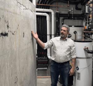 cistern for water storage for wildfires - CRC Builders Inc.
