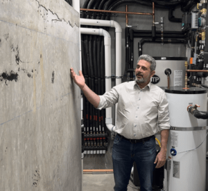 cistern for water storage for wildfires - CRC Builders Inc.
