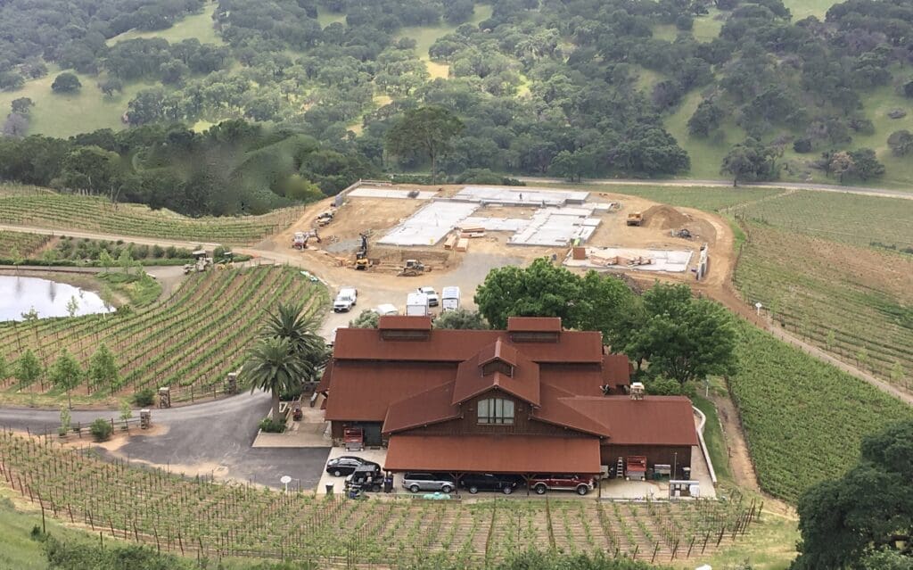 finding land for a winery in the bay area is a challenge